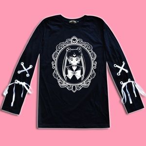 Black Sailor Moon Long Sleeve